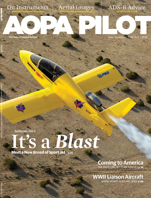 SubSonex AOPA Pilot Cover