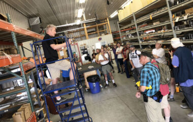 Kerry Fores gives one of our daily Sonex Factory Tours