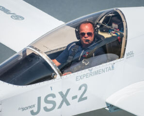 Pete Zaccagnino qualified the SubSonex for pylon racing at Reno!