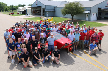 Sunday's Sonex Open House attracted well-over 200 visitors throughout the day.