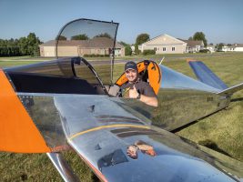 Adam after his first Waiex solo!